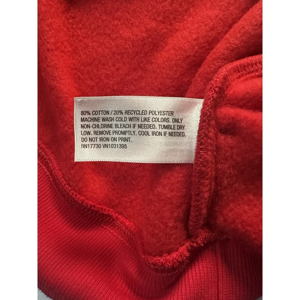 Wild Fable, Long Sleeve Sweatshirt, Red Size L Women Women's NWT - Picture 5 of 9
